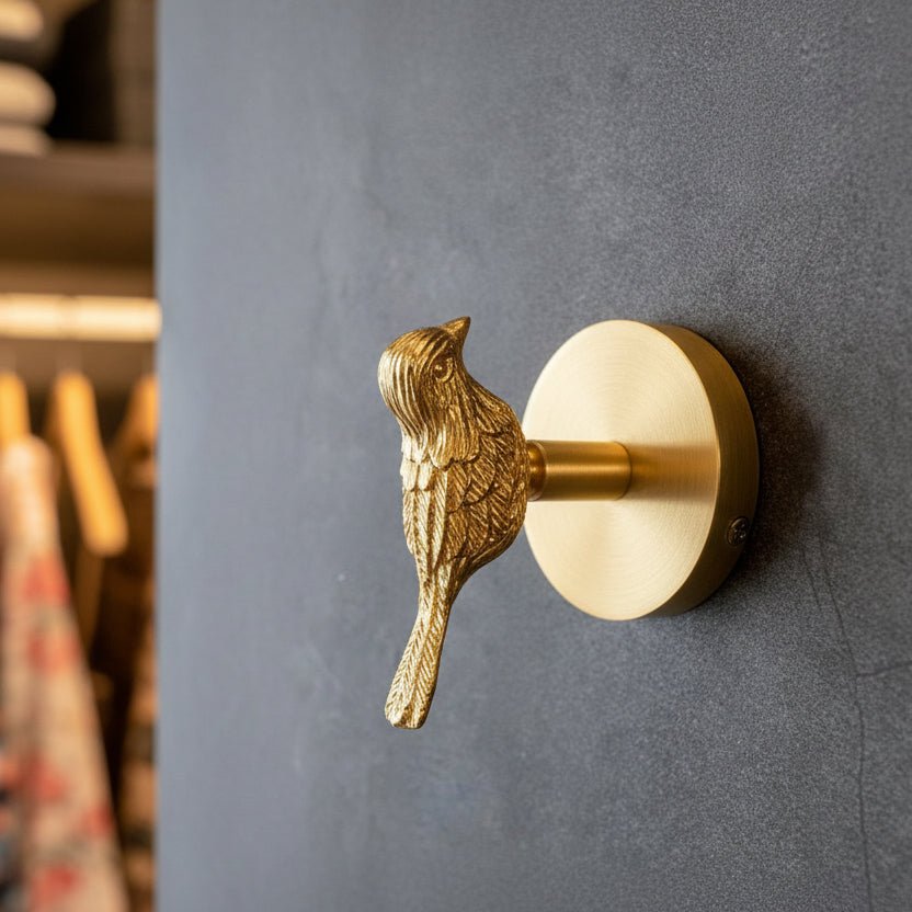 NOBLEPAW – Decorative Brass Animal Coat Rack with Gold Finish 0