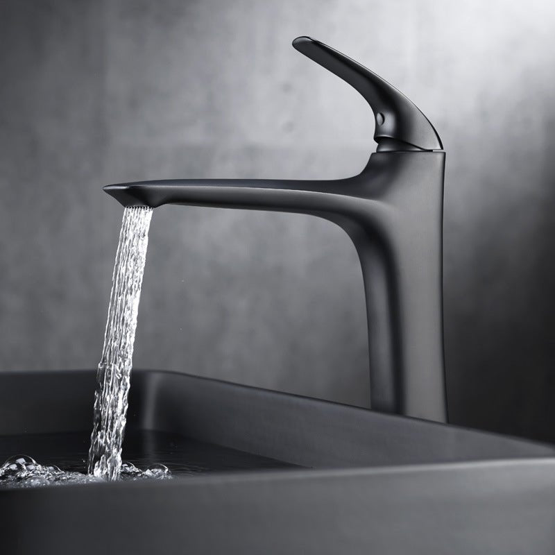 Brassline Basin Tap-Modern Locking Winning Cask made of brass with an antique black finish 2