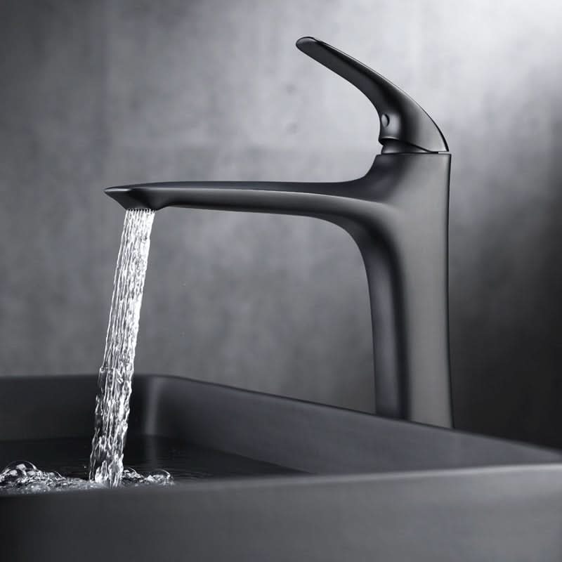 Brassline Basin Tap-Modern Locking Winning Cask made of brass with an antique black finish 0