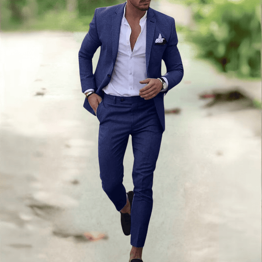 Fato Bravento – Conjunto Elegante de Fato Slim Fit para Homem para Negócios e Eventos