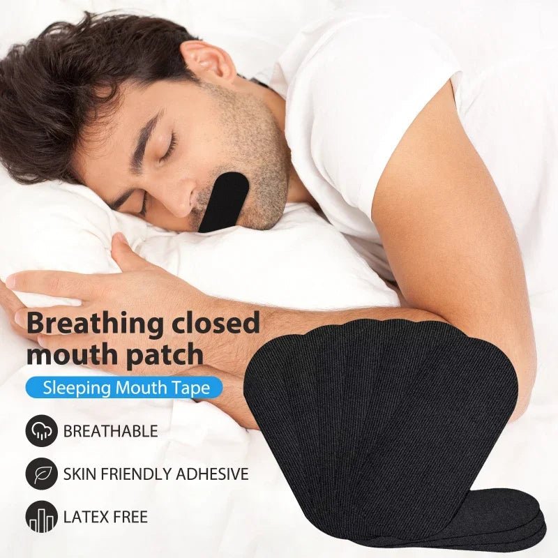 NITESNOOZE – 90Pcs Anti-Snoring Mouth Tape & Breathing Stickers for Better Sleep Quality 3