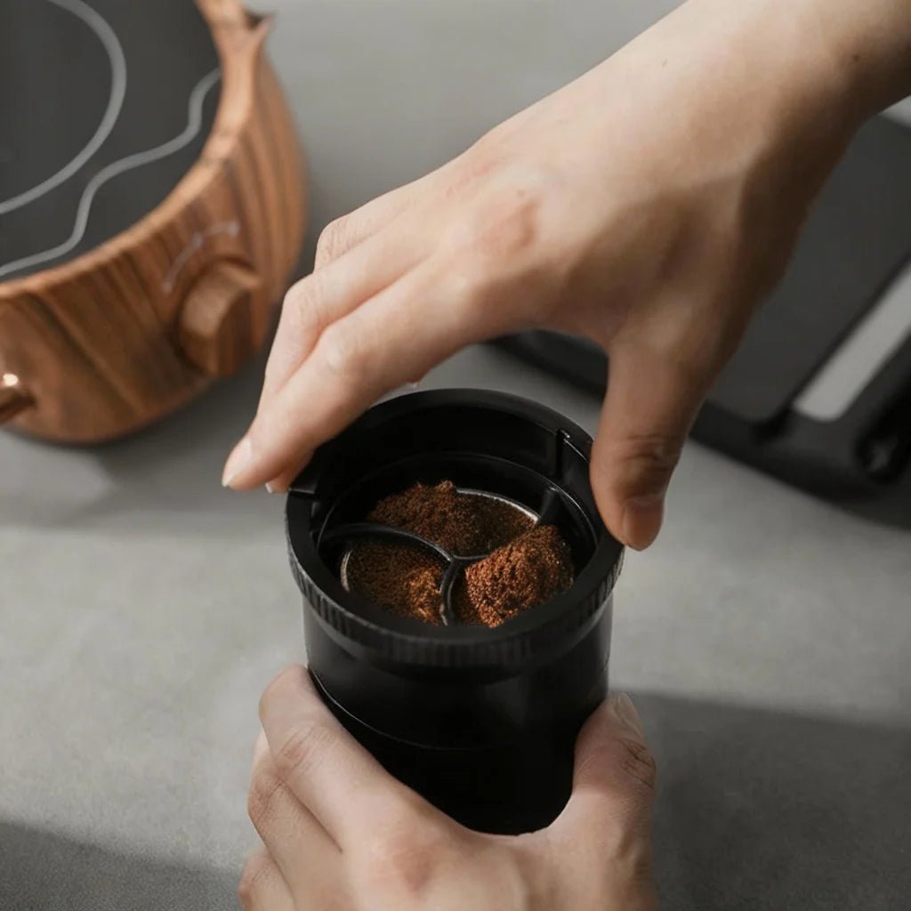 BREWLEVELER – Kestävä kahvin jakaja ja tasaaja, jossa säädettävä korkeus