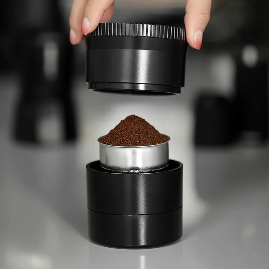 BREWLEVELER – Kestävä kahvin jakaja ja tasaaja, jossa säädettävä korkeus