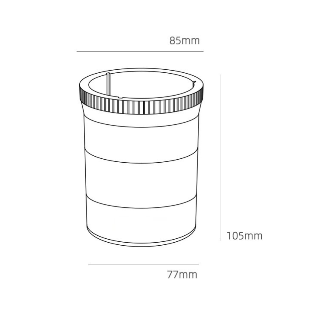 BREWLEVELER – Kestävä kahvin jakaja ja tasaaja, jossa säädettävä korkeus