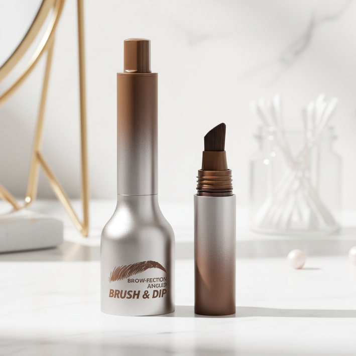 BROWLAM – Crayon à sourcils étanche avec formule 3D pour une définition naturelle et longue durée