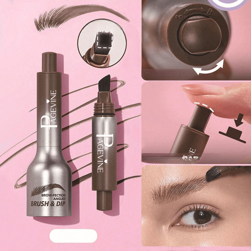  Eybrow pencil waterproof - Browglam 3D formula for natural definition-4