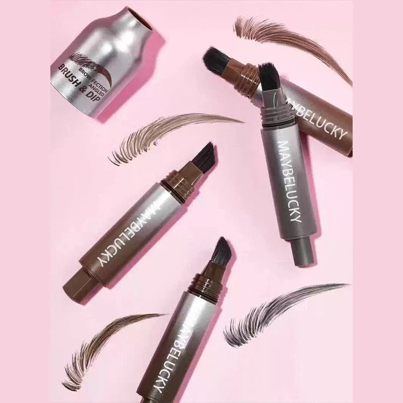  Eybrow pencil waterproof - Browglam 3D formula for natural definition-5