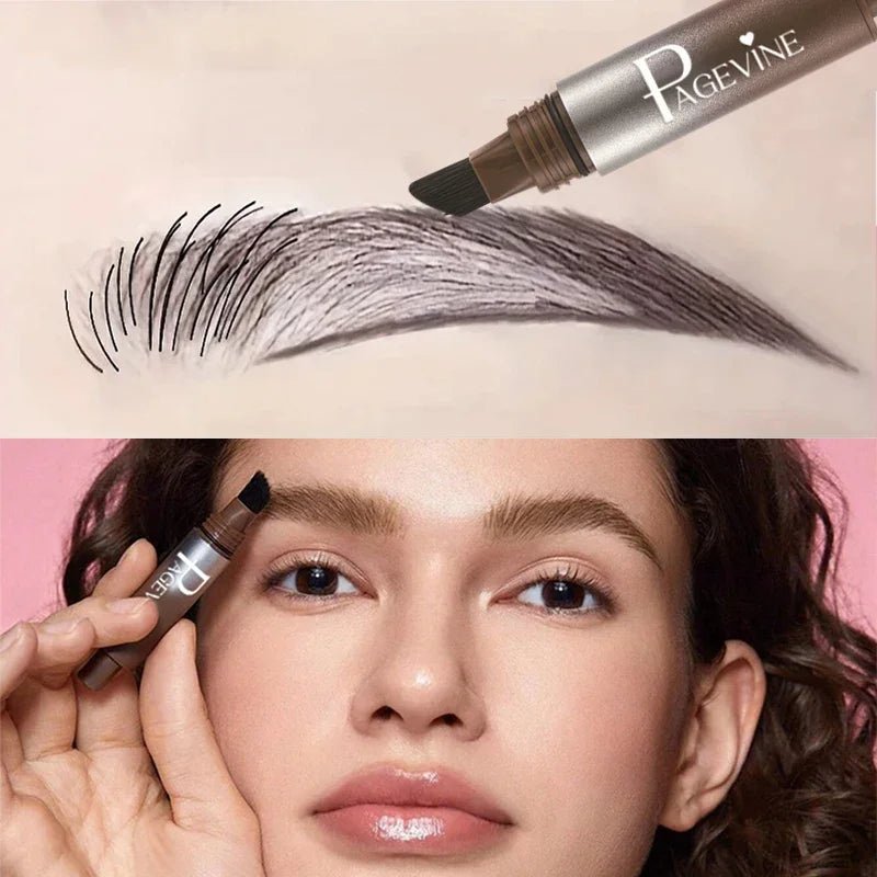  Eybrow pencil waterproof - Browglam 3D formula for natural definition-6
