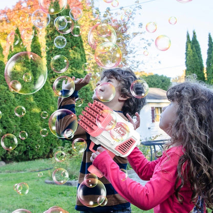 BubbleFun – Máquina de burbujas de jabón sin pilas para diversión sin fin