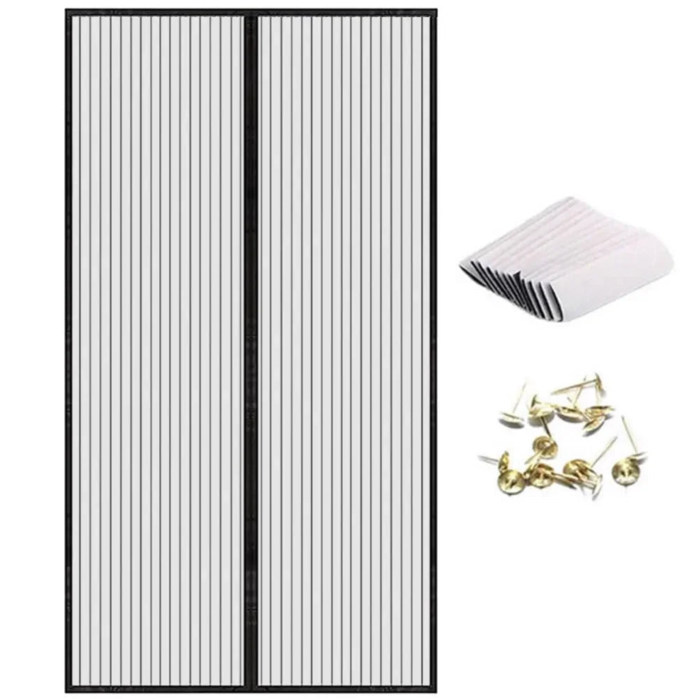 Heavy Duty Magnetic Screen Door - Hands-Free Bug Protection & Easy Installation 7