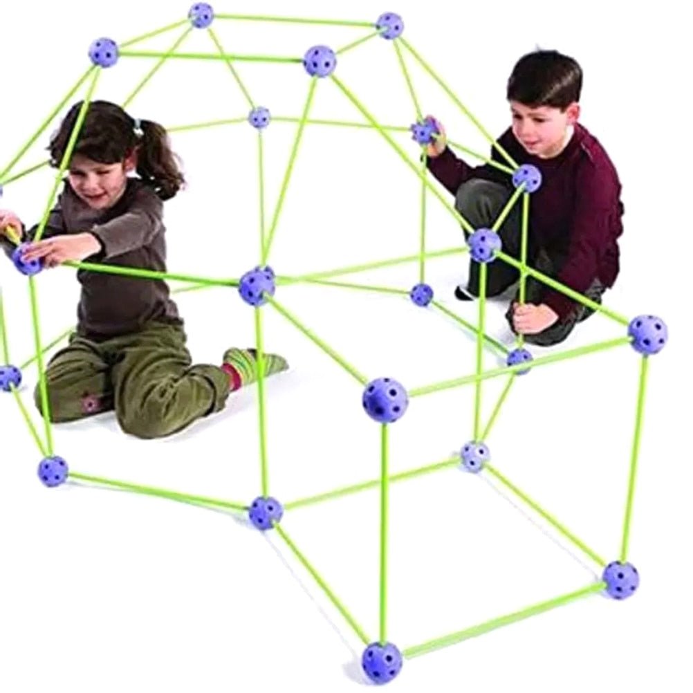 Tenda Buildadream - Giocattolo di costruzione creativa per bambini - Gioco immaginativo e avventura di apprendimento