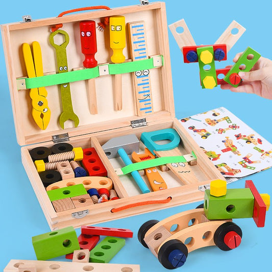Buildaroo - Houten constructieset voor creatief bouwen en leerplezier