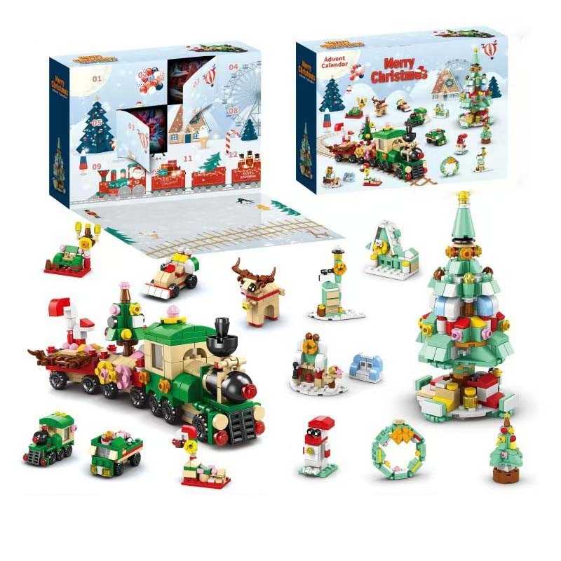 Buildblocks Holiday - Calendrier de l'Avent avec des blocs de construction pour un Noël créatif et joyeux