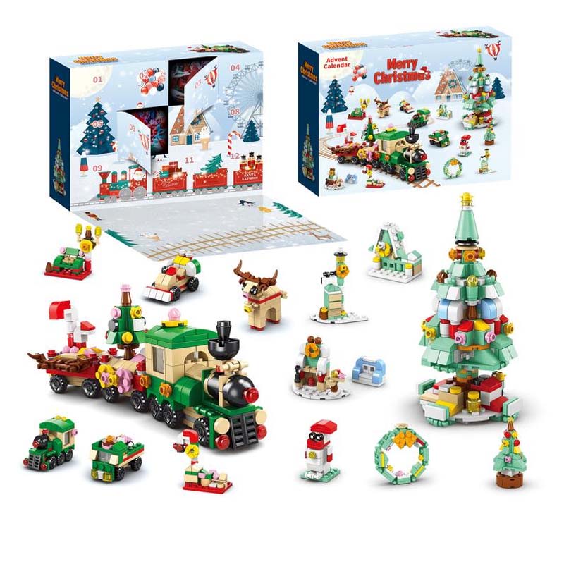 Buildblocks Holiday - Calendrier de l'Avent avec des blocs de construction pour un Noël créatif et joyeux