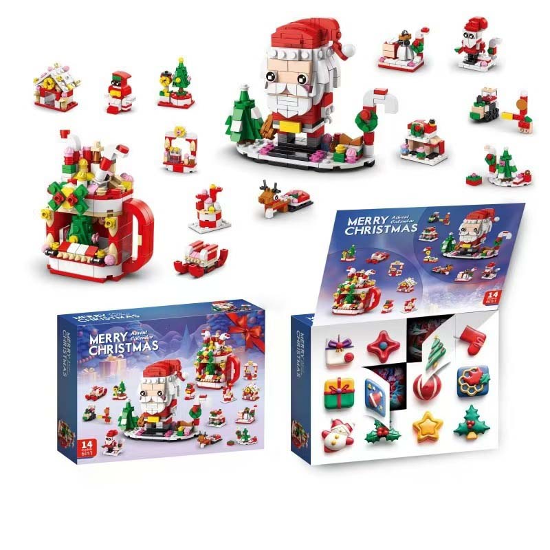 Buildblocks Holiday - Calendrier de l'Avent avec des blocs de construction pour un Noël créatif et joyeux