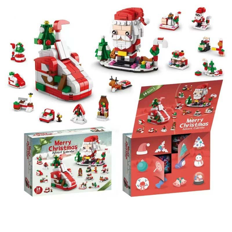 Buildblocks Holiday - Calendrier de l'Avent avec des blocs de construction pour un Noël créatif et joyeux