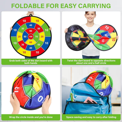 Bullseye Buddies - Gioco sicuro per bambini in casa e all'aperto