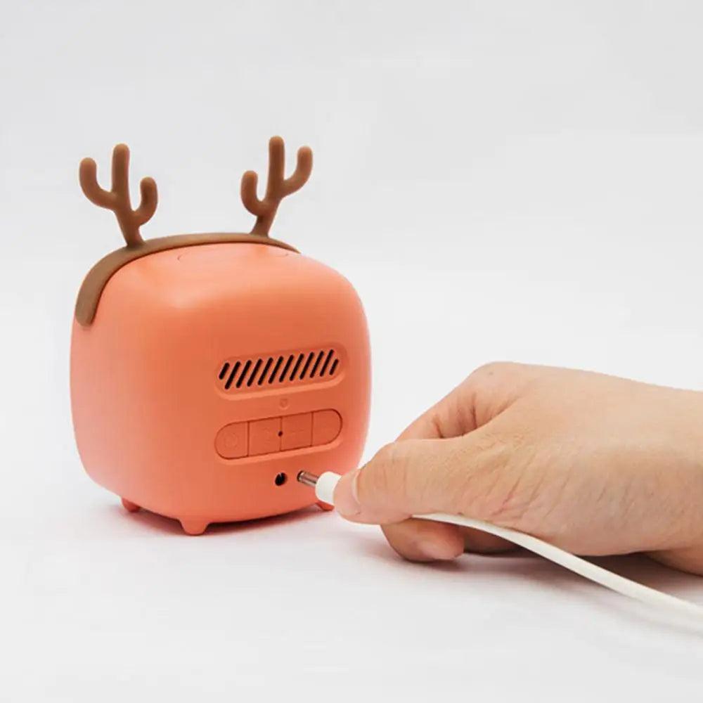 Rabbit Ear LED Night Light Alarm Clock with Digital Display & Timer 5