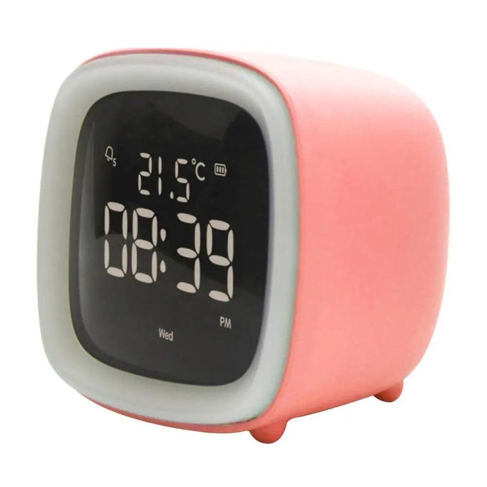 Rabbit Ear LED Night Light Alarm Clock with Digital Display & Timer 17