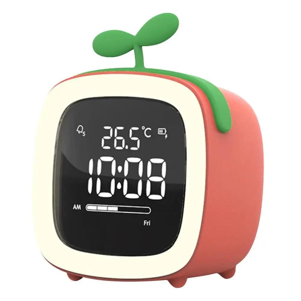Rabbit Ear LED Night Light Alarm Clock with Digital Display & Timer 13