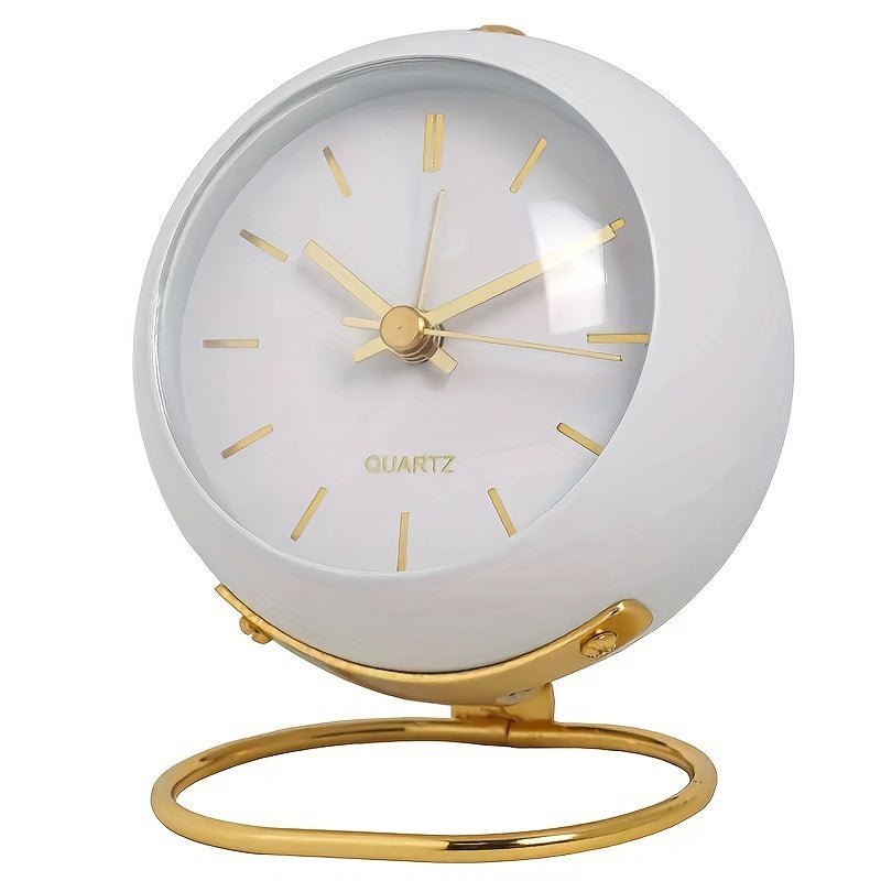 Buzzley – Réveil analogique rétro avec mouvement silencieux