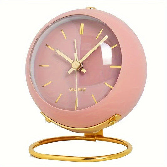 Buzzley – Retro Analog Alarm Clock with Silent Movement