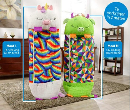 Dreamipals 2-in-1 Sleeping Bag and Plush Toy – Cozy, Portable Sleep Solution for Kids
