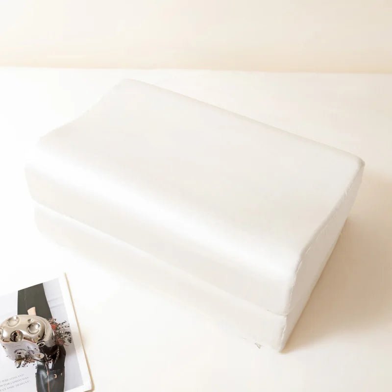 Caelora – Fodera per Cuscino in Seta di Gelso e Tencel per un Sonno di Lusso e Comfort