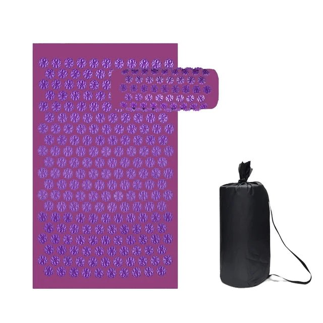 BACKZEN Acupressure Mat & Pillow Set for Muscle Relief and Deep Relaxation 8
