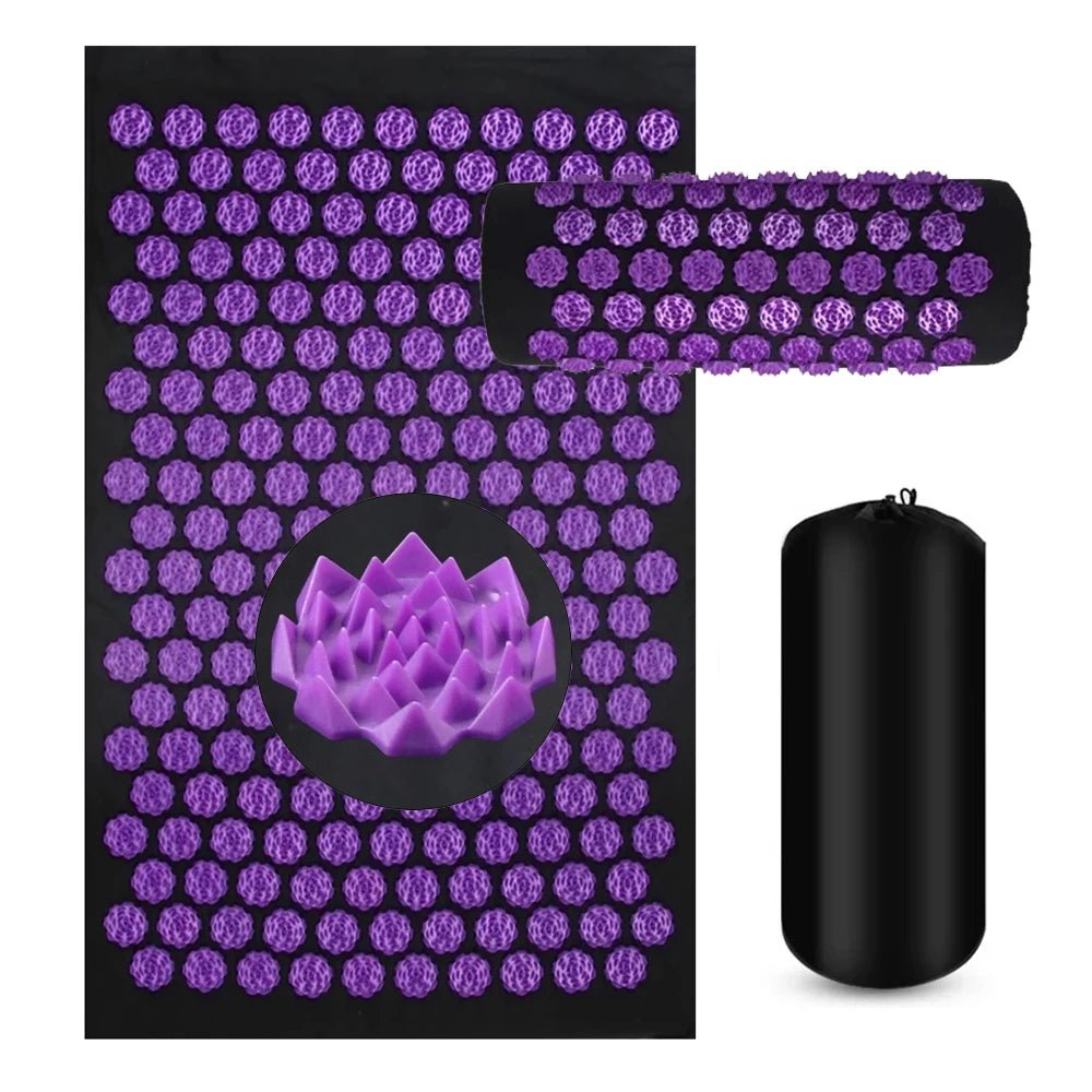 BACKZEN Acupressure Mat & Pillow Set for Muscle Relief and Deep Relaxation 7