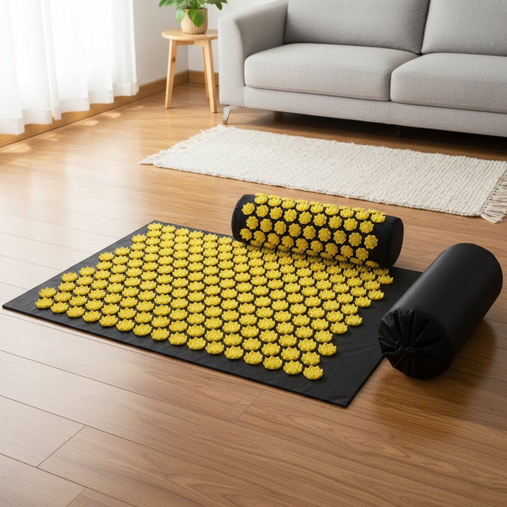 BACKZEN Acupressure Mat & Pillow Set for Muscle Relief and Deep Relaxation 0