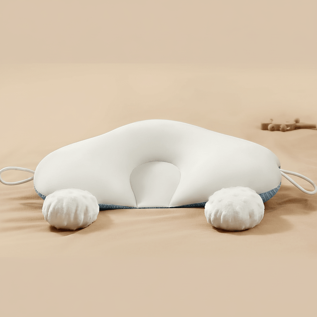 CozyNest - Organic Cotton U-Shape Baby Pillow for Neck Support & Flat-Head Prevention 7