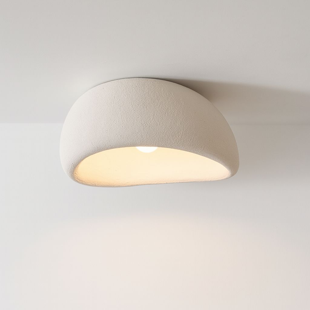 ZENORA – Minimalist Resin Ceiling Light for Serene Spaces 0
