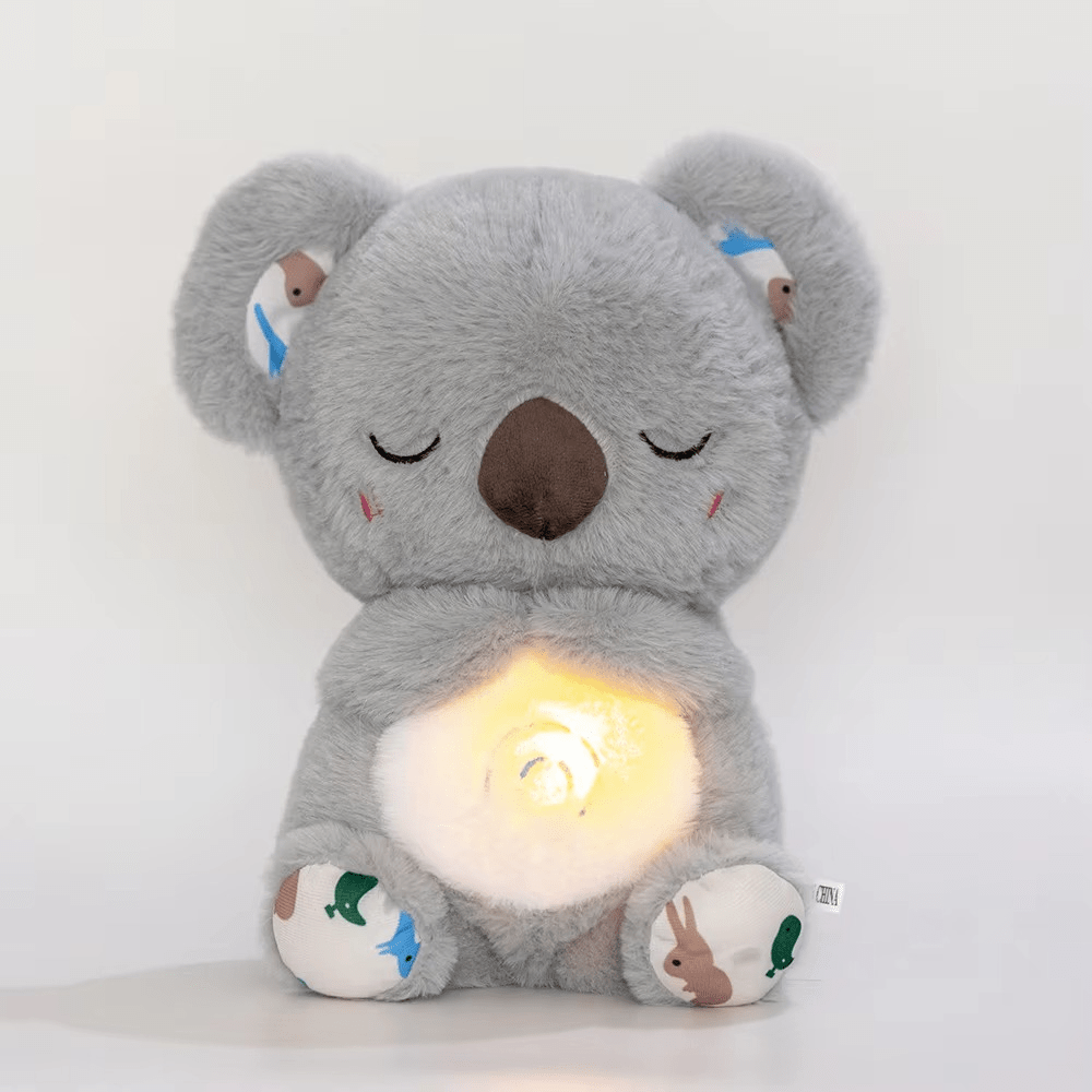Peluche Nutria Calmaura para Respiración | Compañero de relajación con vibraciones suaves y luz calmante