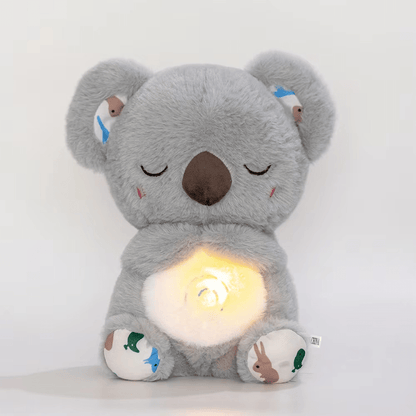 Peluche Nutria Calmaura para Respiración | Compañero de relajación con vibraciones suaves y luz calmante