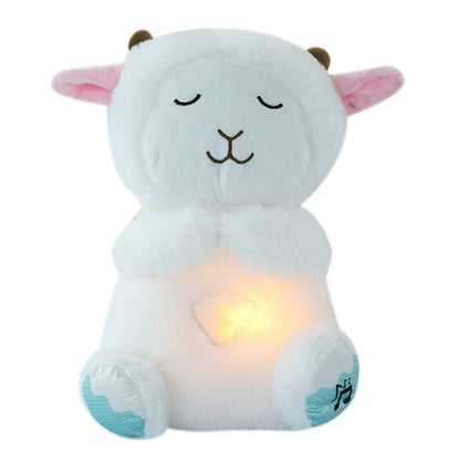 Peluche Nutria Calmaura para Respiración | Compañero de relajación con vibraciones suaves y luz calmante