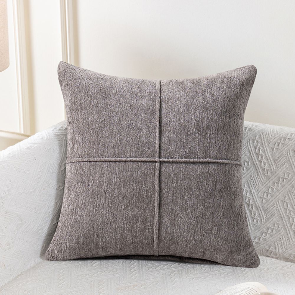 Serene Stitch - Soft Microfiber Cushion Cover with Hidden Zipper Closure 2