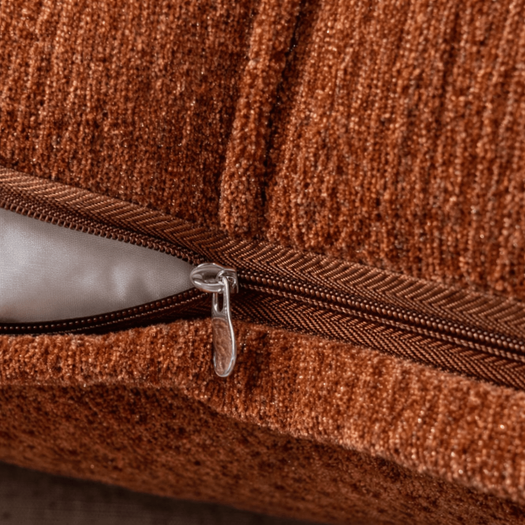 Serene Stitch - Soft Microfiber Cushion Cover with Hidden Zipper Closure 4