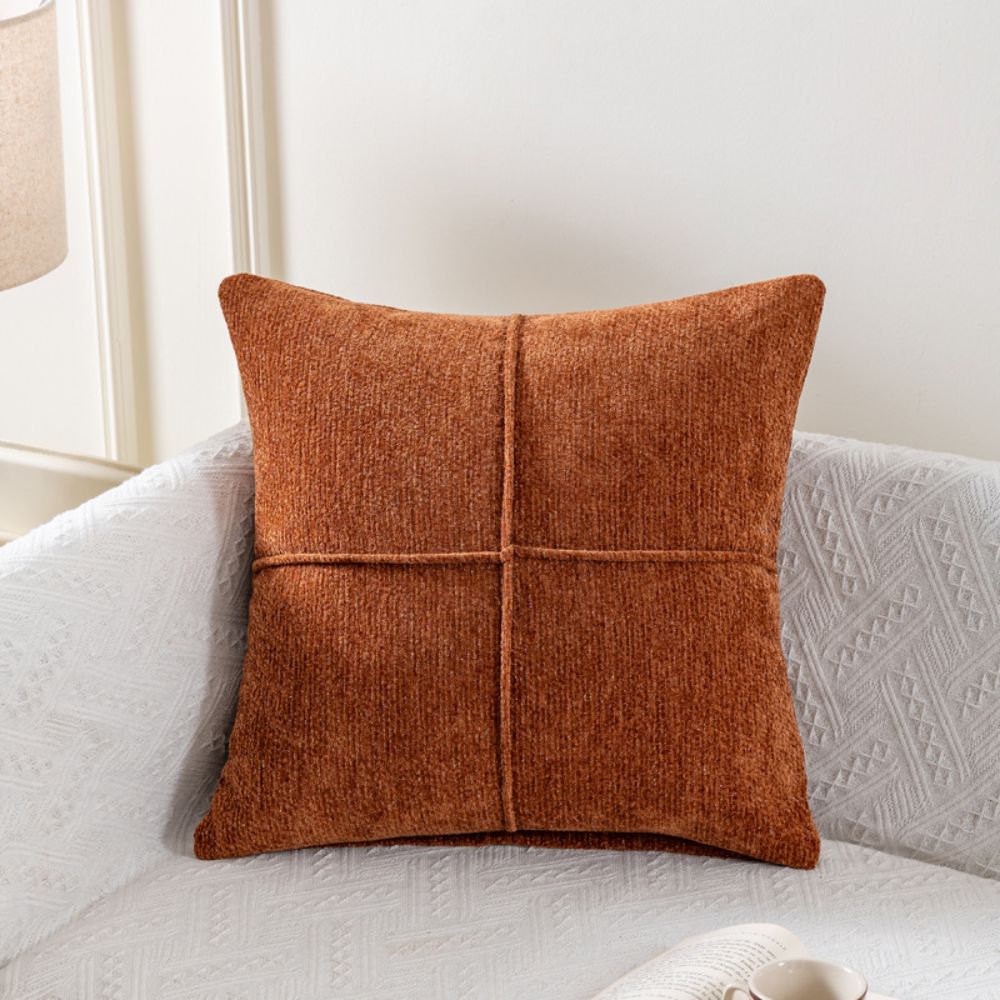 Serene Stitch - Soft Microfiber Cushion Cover with Hidden Zipper Closure 7