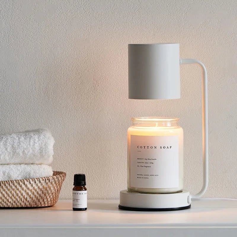 CALMWICK – Lampada Scaldacandele Senza Fiamma per una Fragranza Sicura in Casa