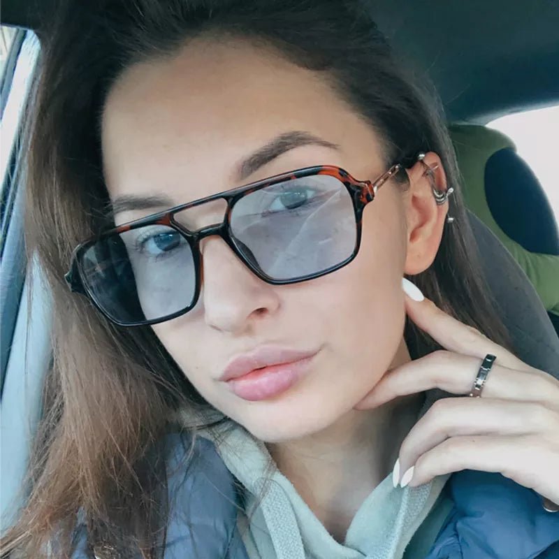 CANDYVIEW SUNGLASSES – Retro Square Sunglasses with UV Protection for Women