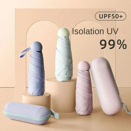 Parapluie compact Capbrella - Capsule ultra-légère pour une protection contre la pluie élégante et peu encombrante