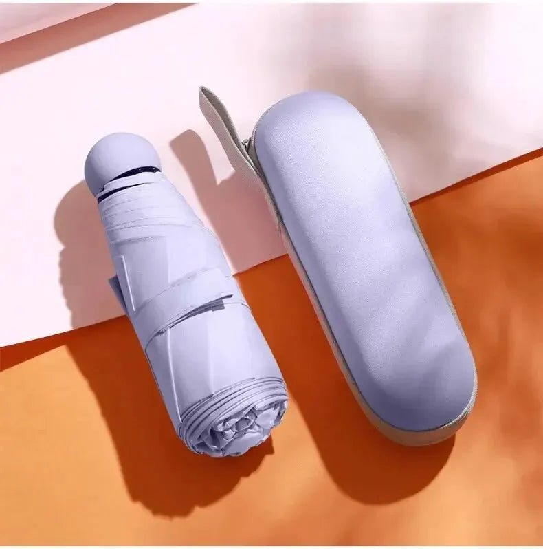 Parapluie compact Capbrella - Capsule ultra-légère pour une protection contre la pluie élégante et peu encombrante