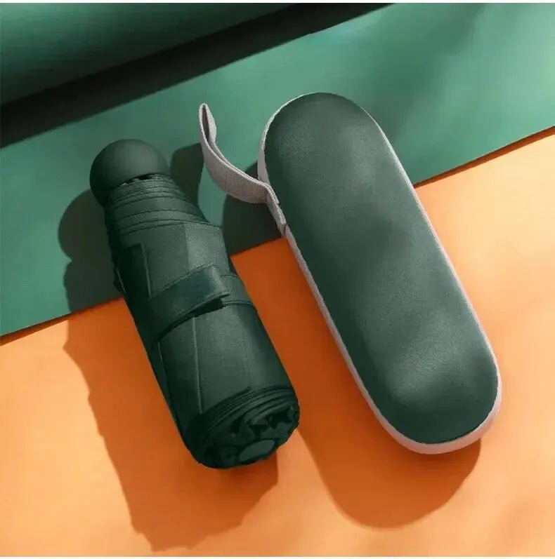 Ombrello compatto Capbrella - Design a capsula ultraleggero per una protezione antipioggia elegante e poco ingombrante