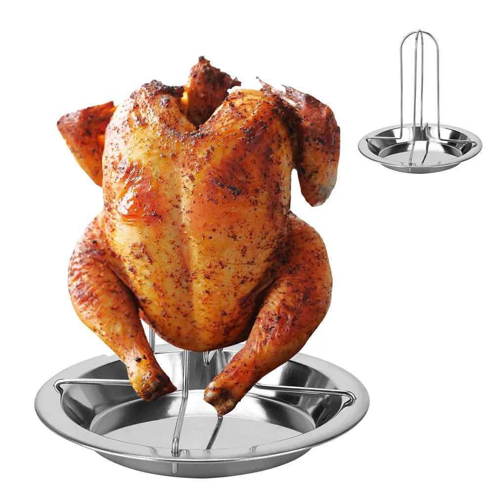 CARBONROAST RACK – Non-Stick Chicken Roaster for Even BBQ Grilling