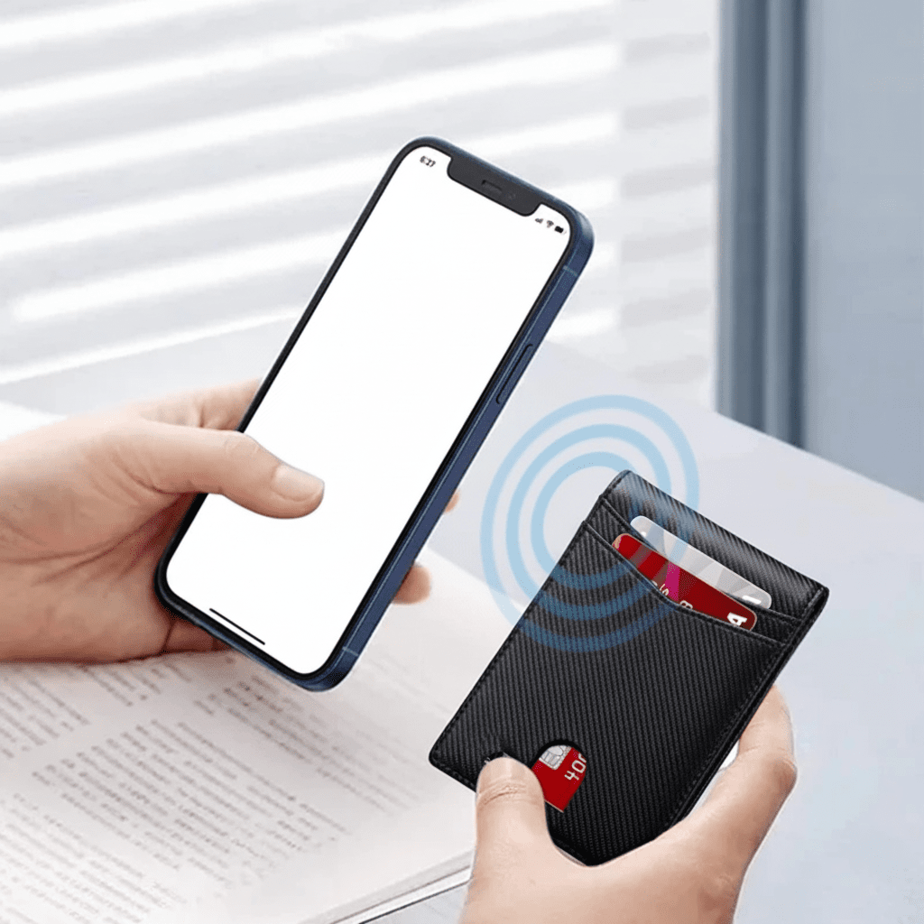 CarbonVault - Ultra Slim Carbon Fiber Anti RFID Wallet for Secure Card Protection 2