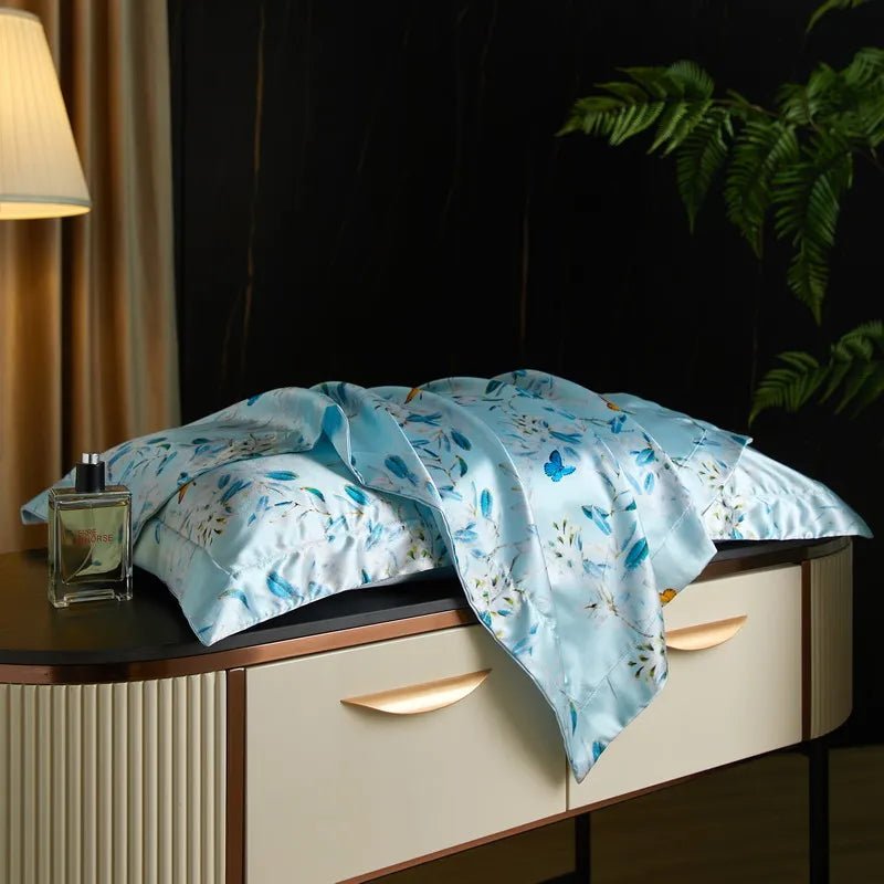 Caressence – Fodera per Cuscino in Seta di Gelso per un Sonno di Lusso e Confortevole