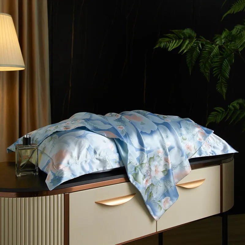 Caressence – Fodera per Cuscino in Seta di Gelso per un Sonno di Lusso e Confortevole