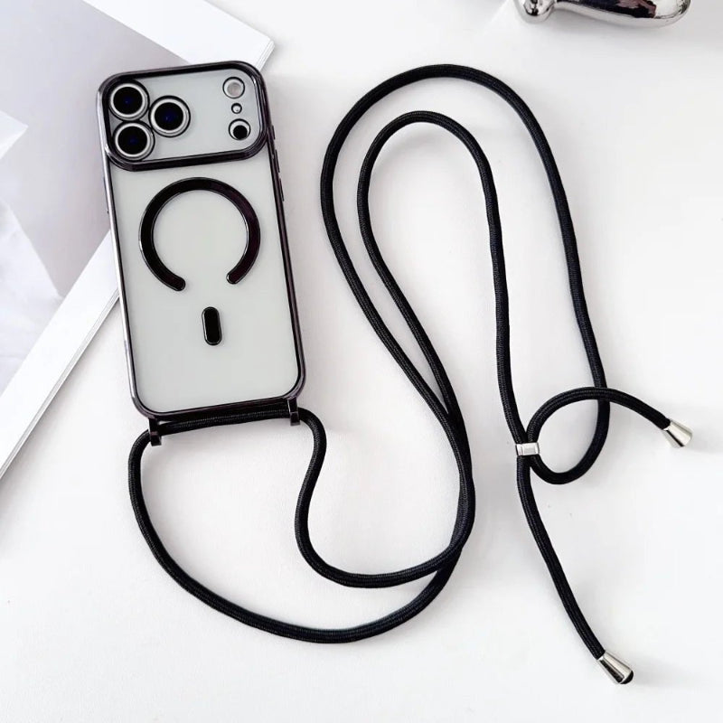 Adjustable Phone Lanyard for iPhone 11-17 Pro Max - Hands-Free Convenience & Durable Nylon Design 8