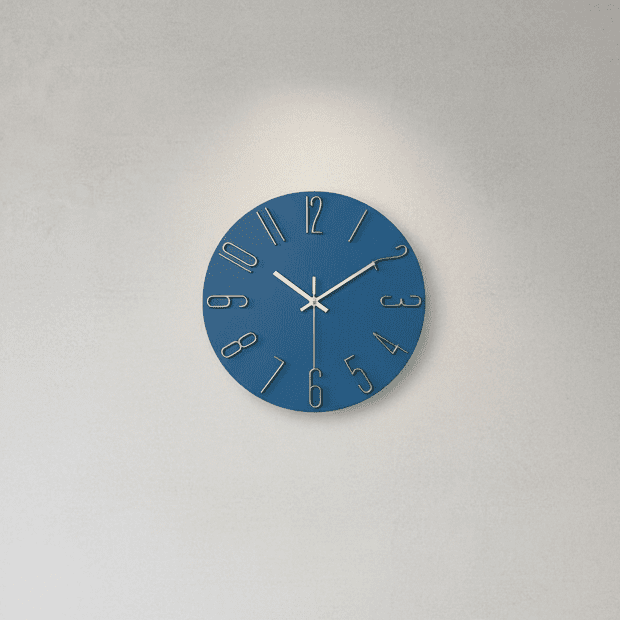 Temaro - Modern Minimalist Wall Clock with Silent Movement for Elegant Spaces 0